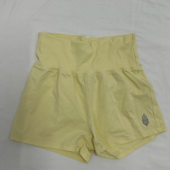 FREE PEOPLE FP MOVEMENT Elastic High Rise Shorts - Picture 1 of 6
